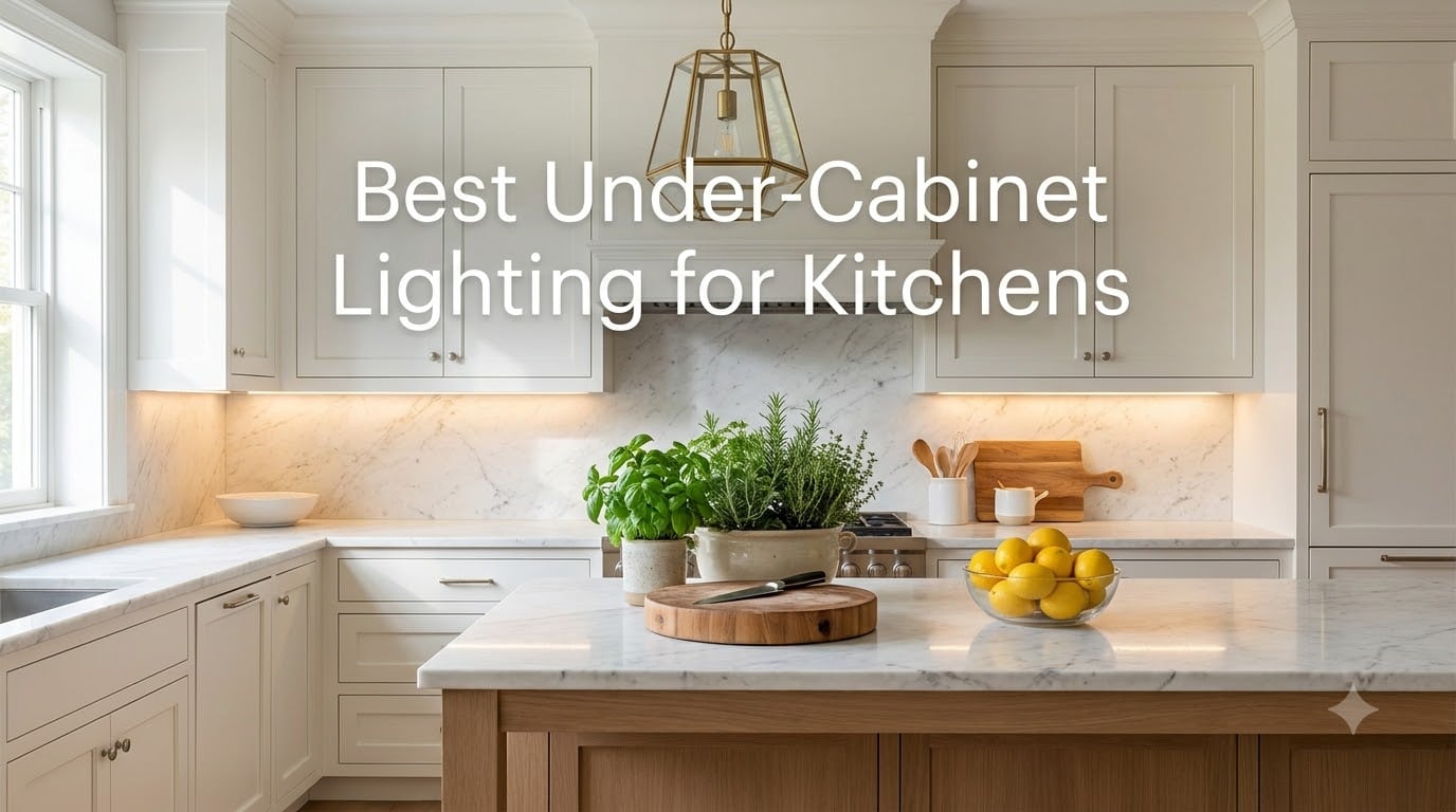 Best Under-Cabinet Lighting for Kitchens