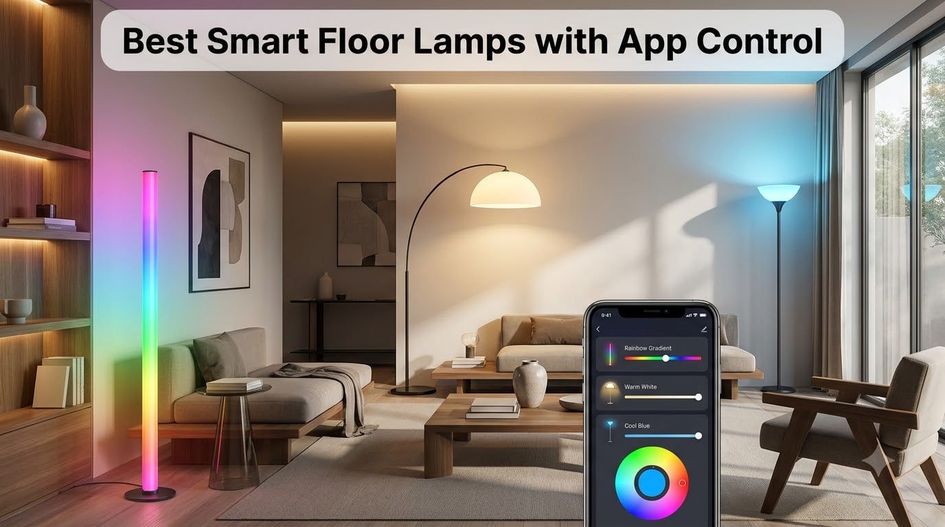 Best Smart Floor Lamps with App Control
