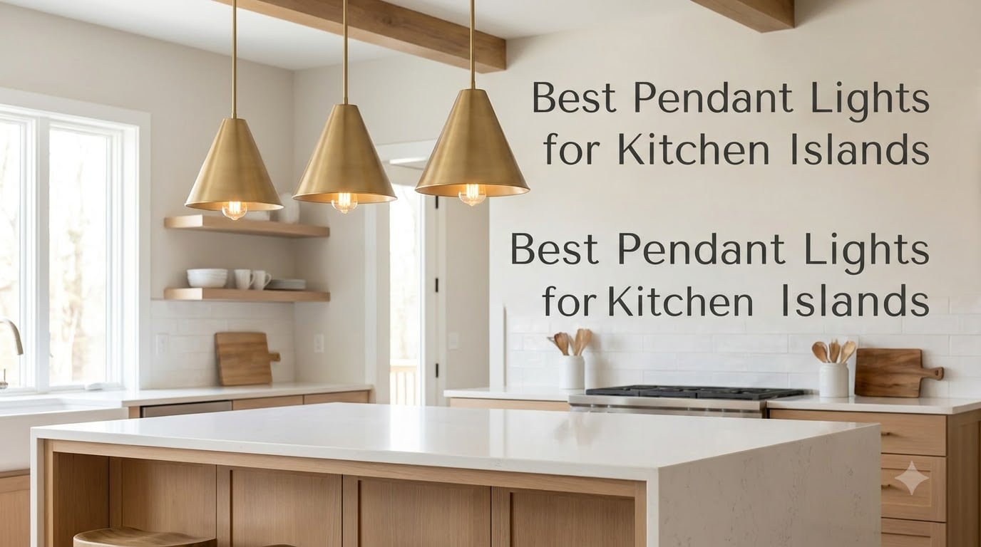 Best Pendant Lights for Kitchen Islands