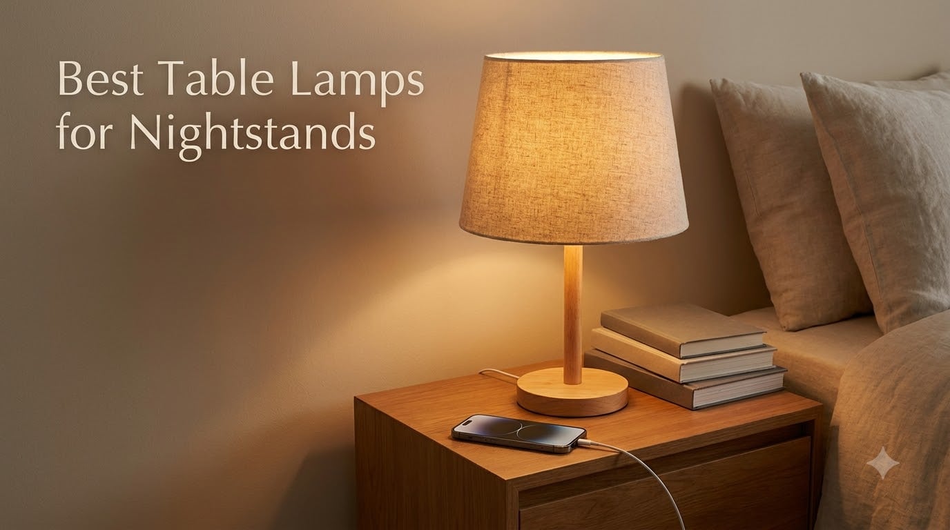 Best Table Lamps for Nightstands