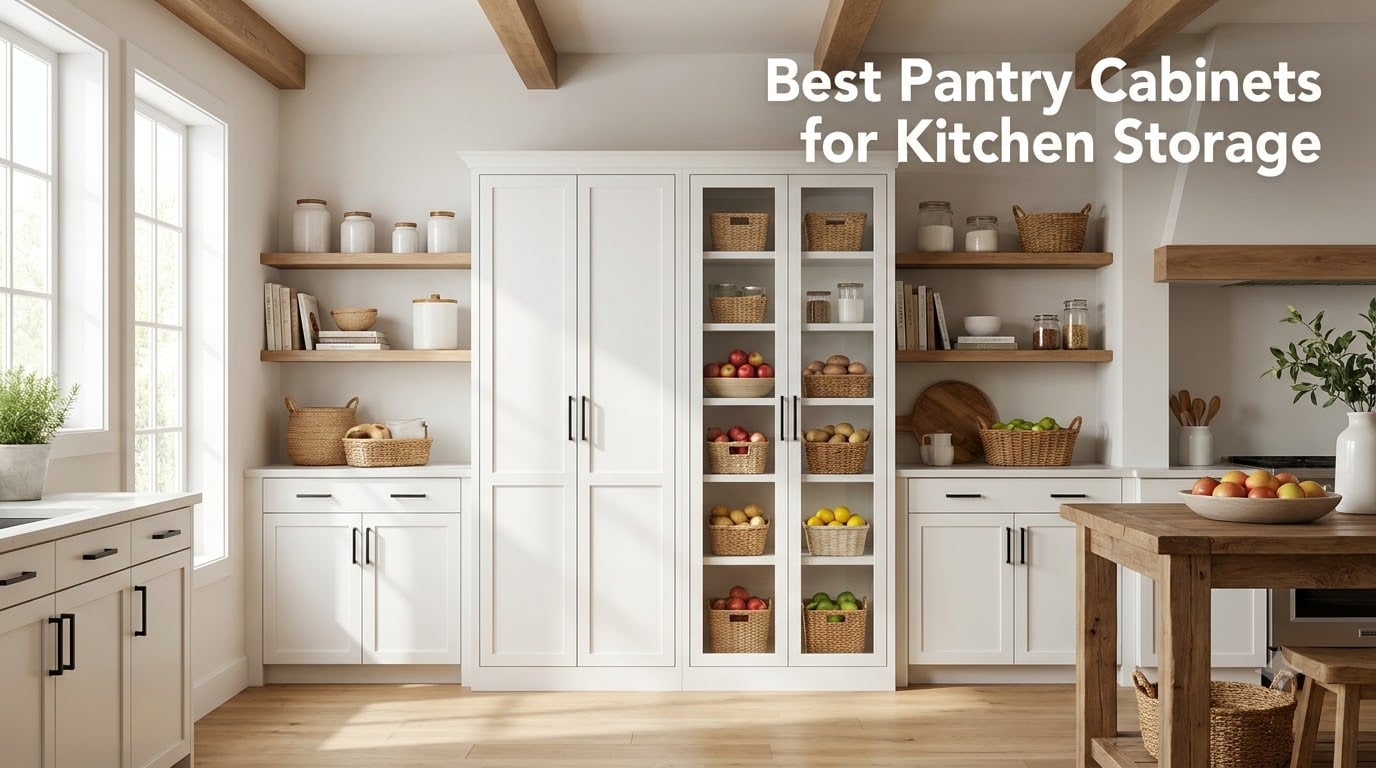 Best Pantry Cabinets for Kitchen Storage