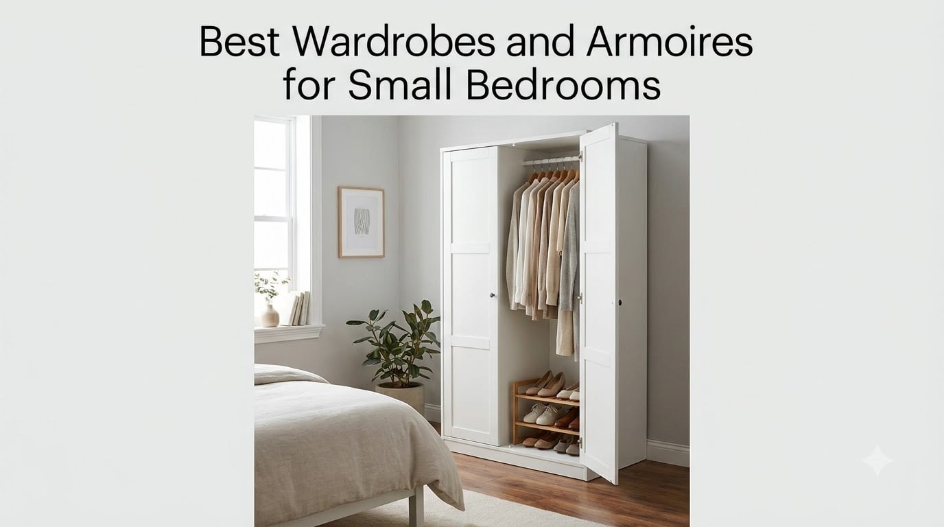 Best Wardrobes and Armoires for Small Bedrooms
