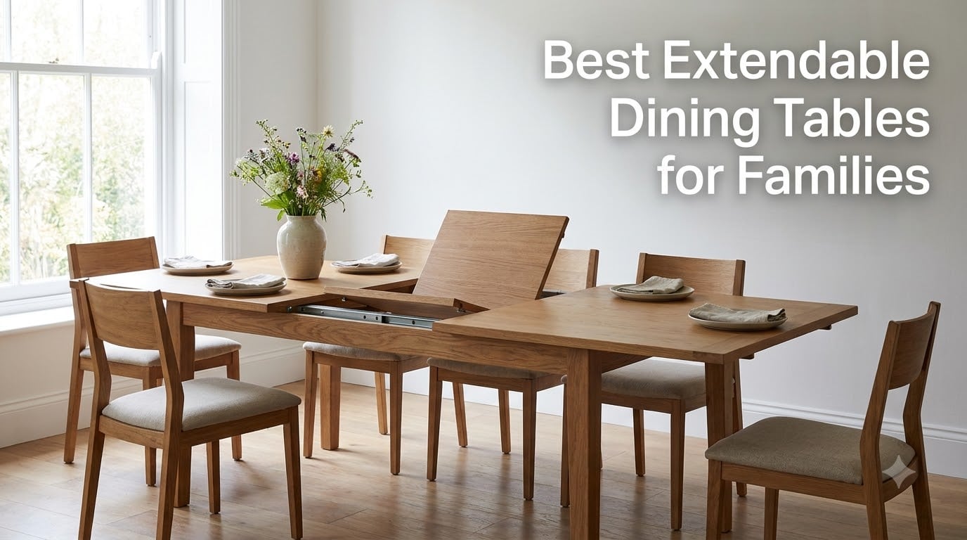 Best Extendable Dining Tables for Families