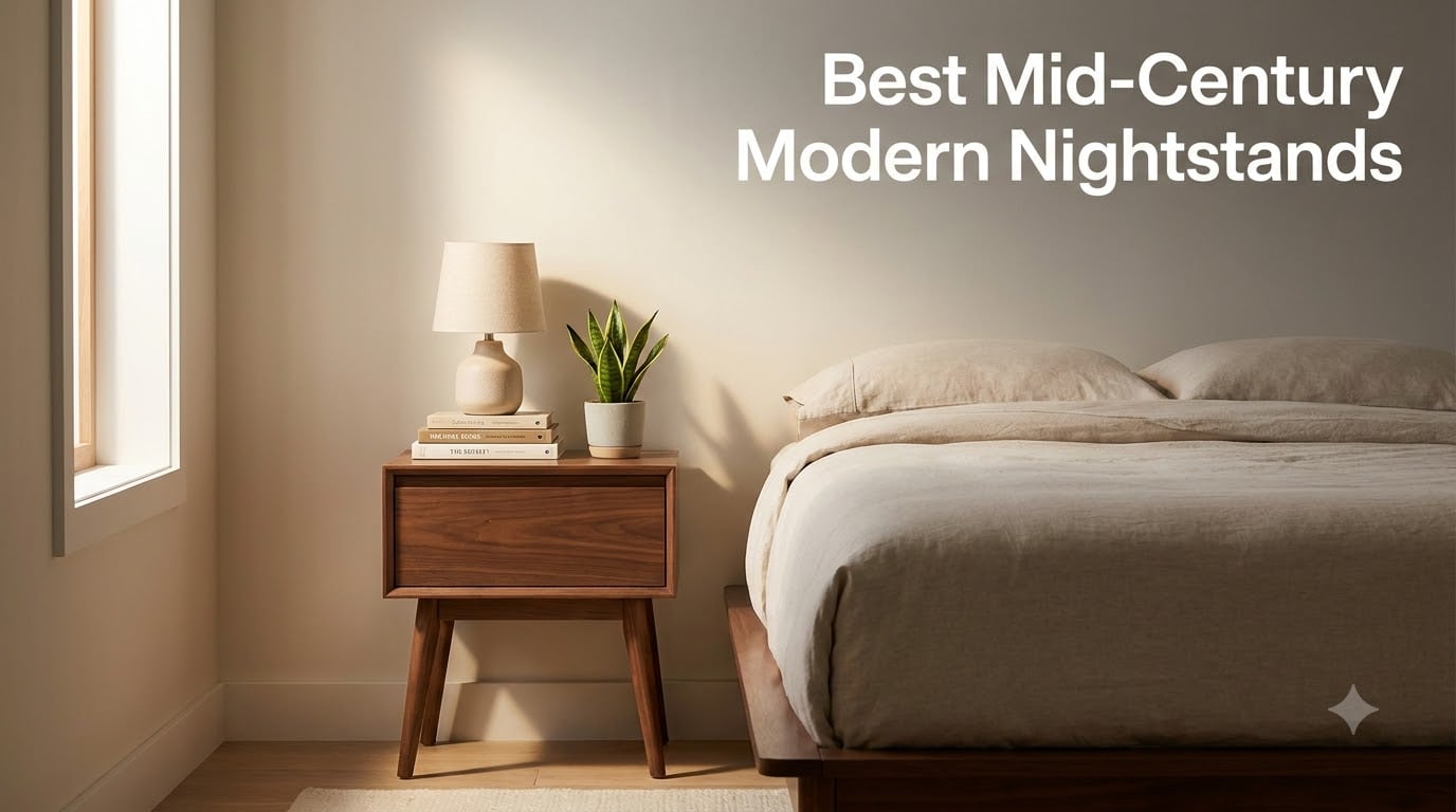 Best Mid-Century Modern Nightstands