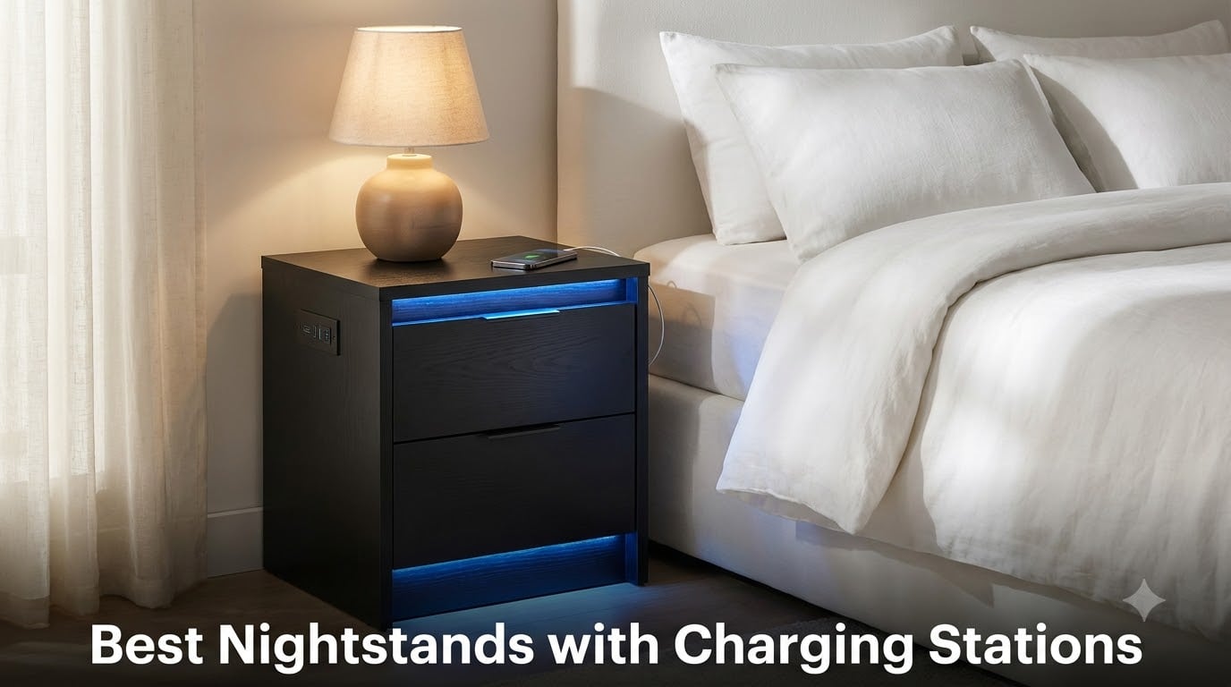 Best Nightstands with Charging Stations