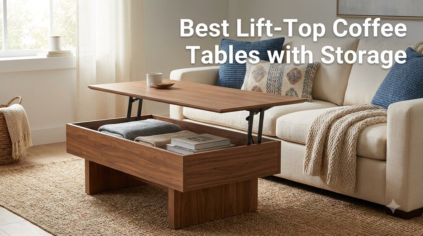 Best Lift-Top Coffee Tables with Storage