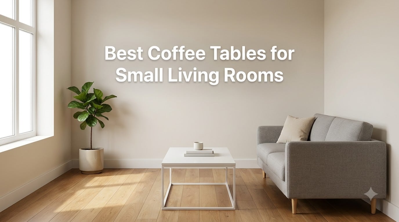 Best Coffee Tables for Small Living Rooms