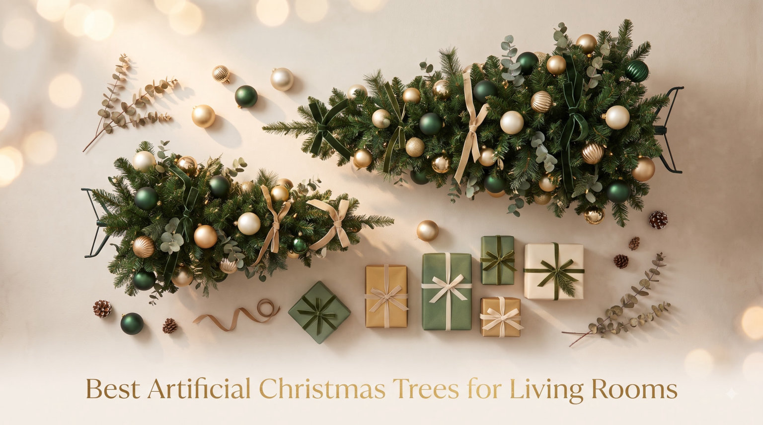 Best Artificial Christmas Trees for Living Rooms