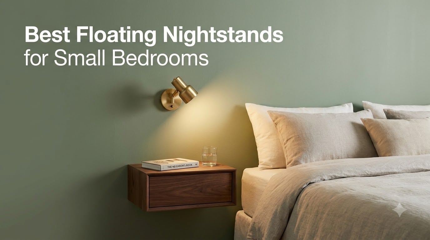 Best Floating Nightstands for Small Bedrooms