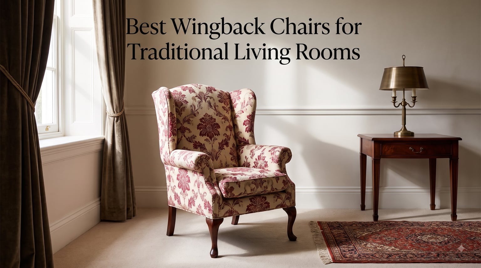 Best Wingback Chairs for Traditional Living Rooms