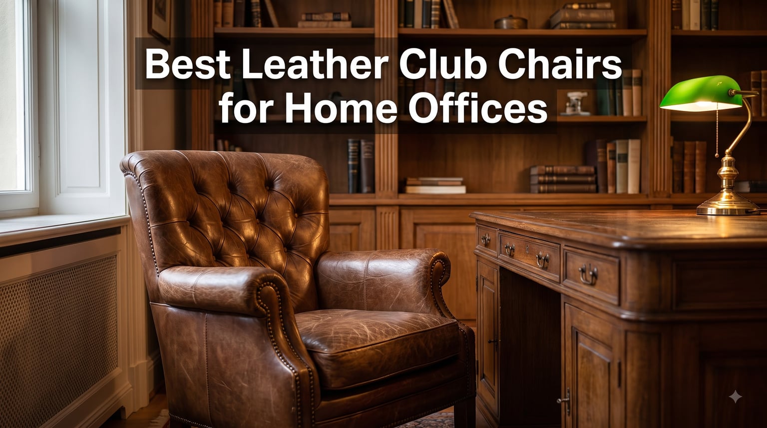 Best Leather Club Chairs for Home Offices