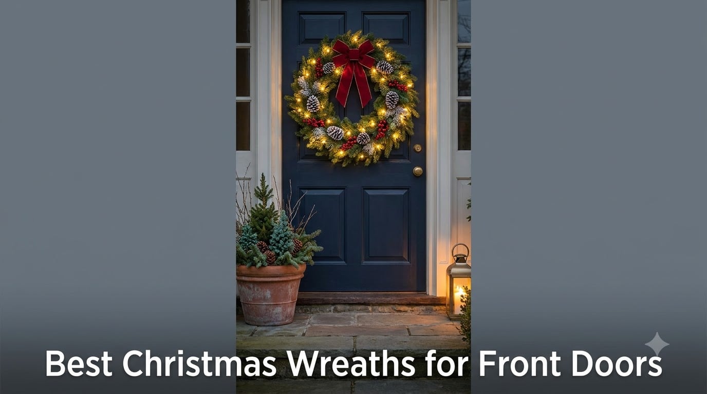 Best Christmas Wreaths for Front Doors