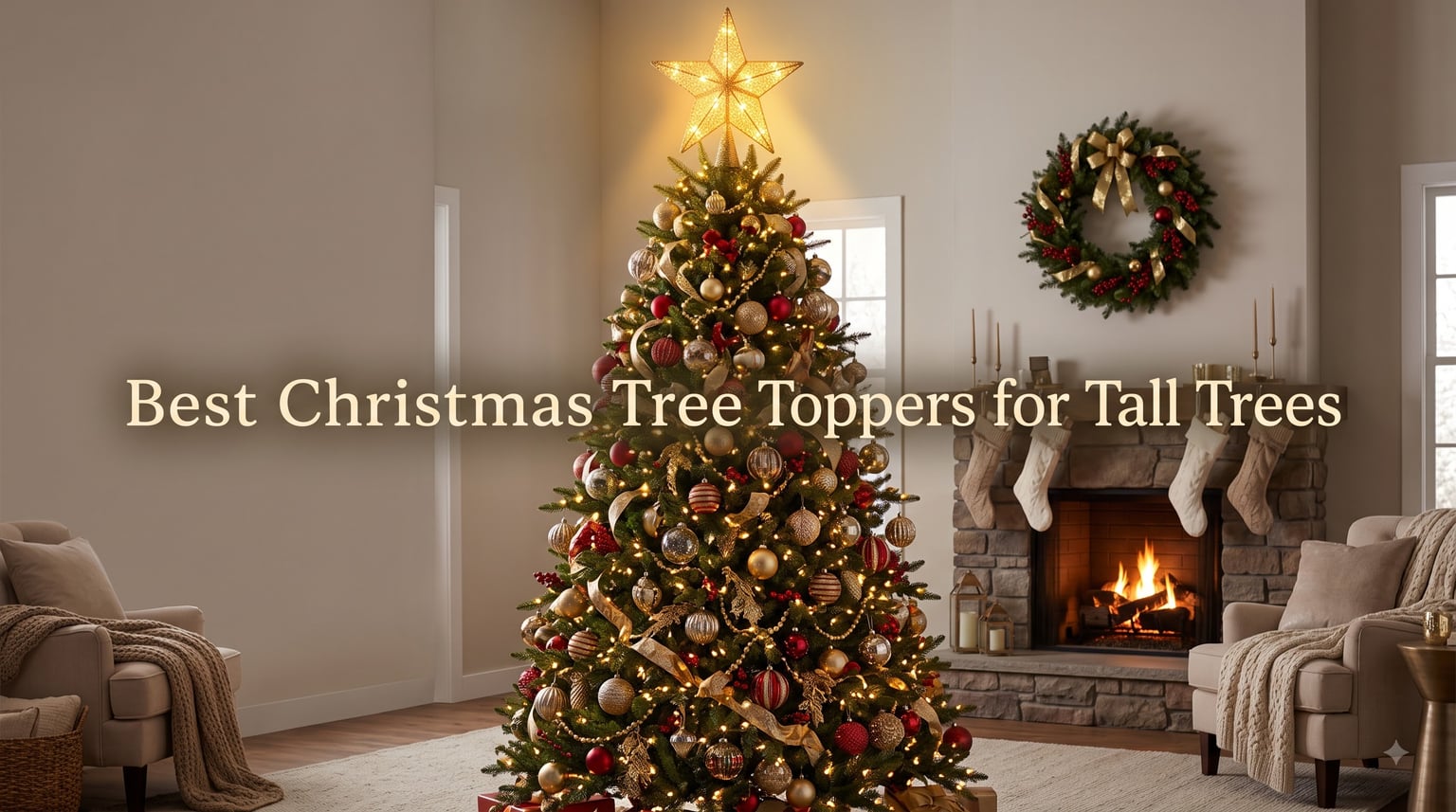Best Christmas Tree Toppers for Tall Trees