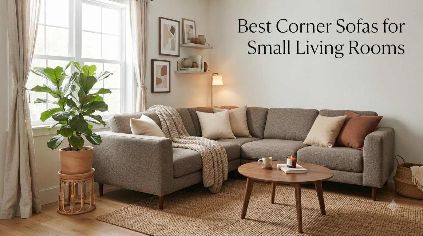 Best Corner Sofas for Small Living Rooms