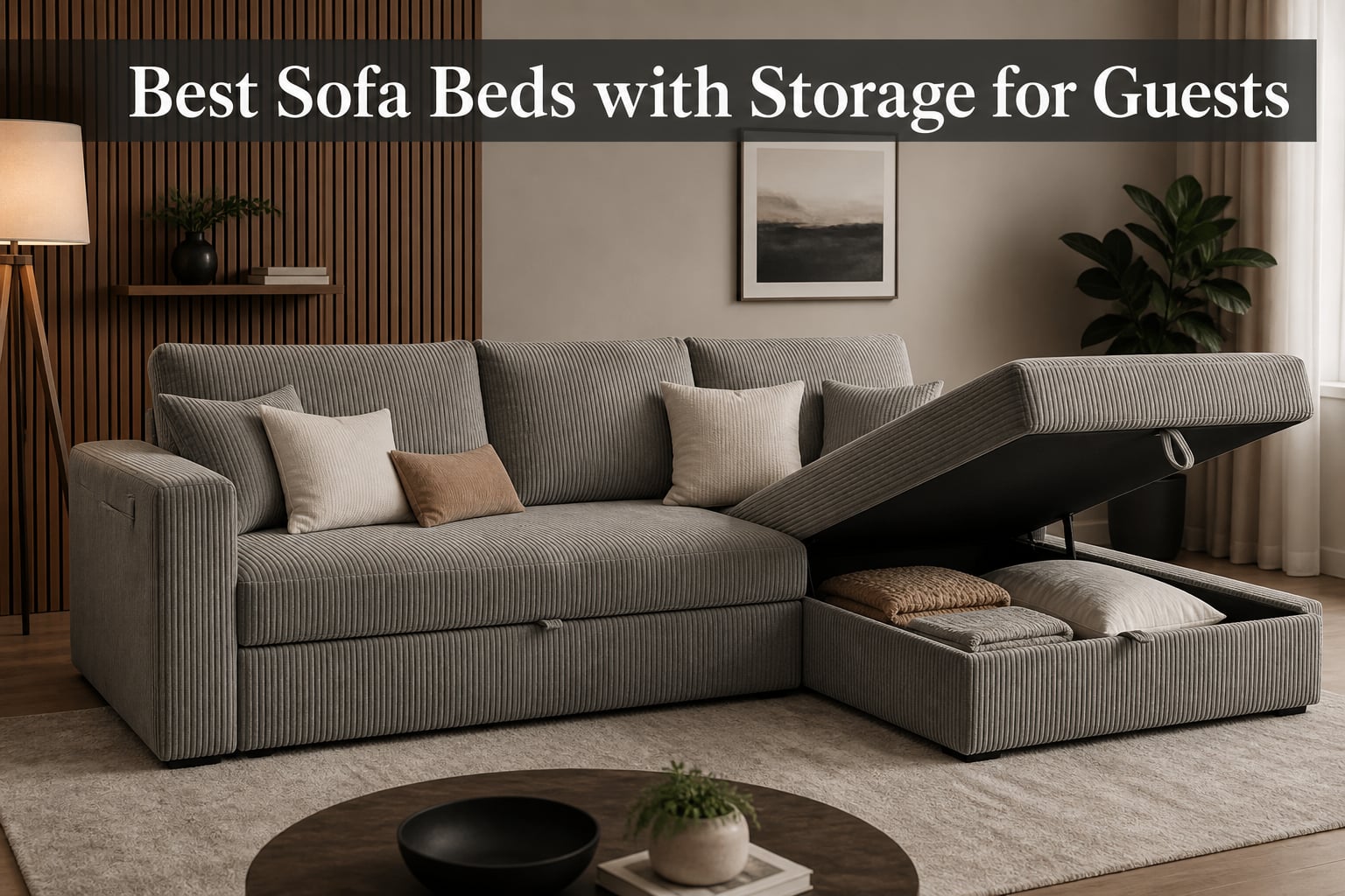 Best Sofa Beds with Storage for Guests