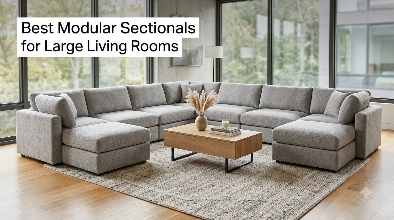 Best Modular Sectionals for Large Living Rooms