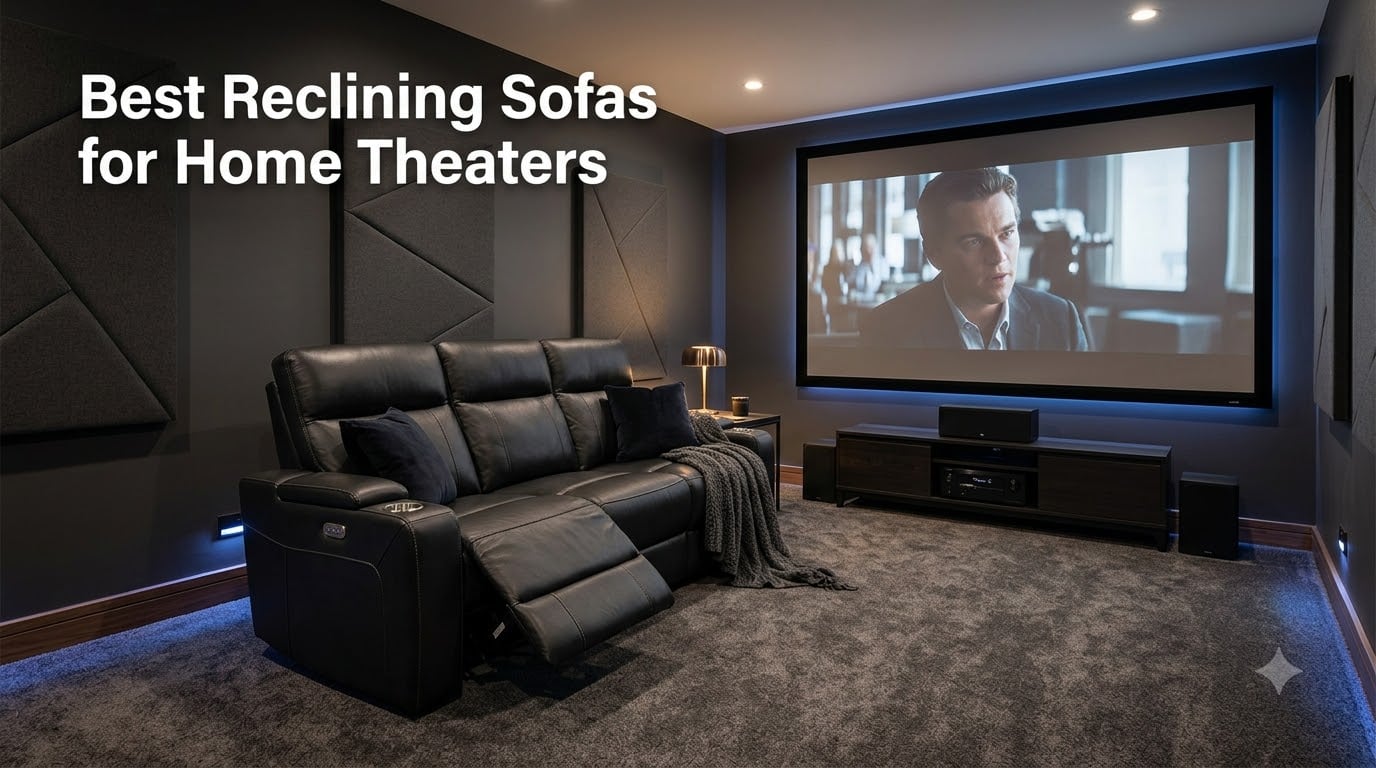 Best Reclining Sofas for Home Theaters