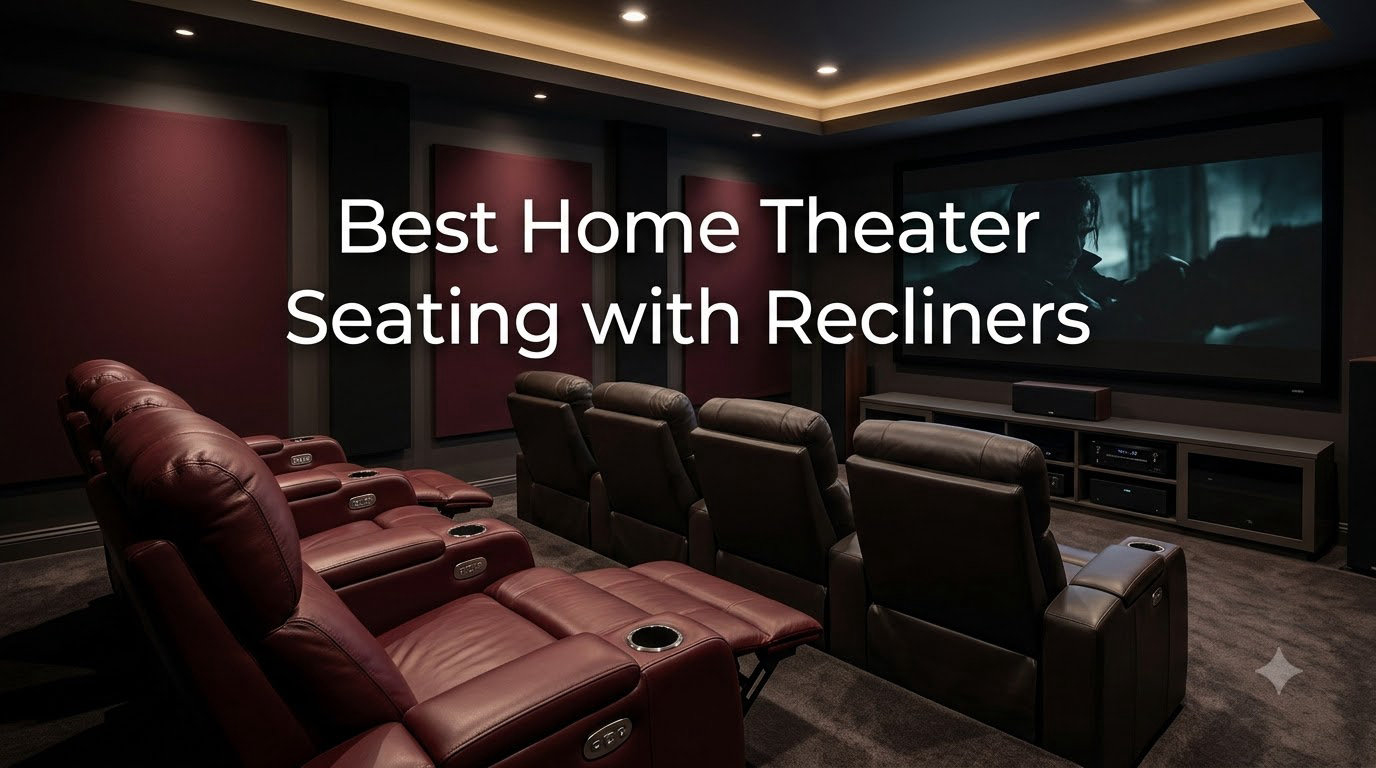 Best Home Theater Seating with Recliners