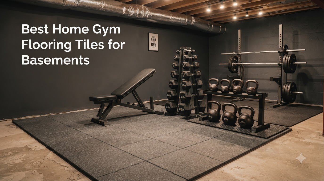 Best Home Gym Flooring Tiles for Basements