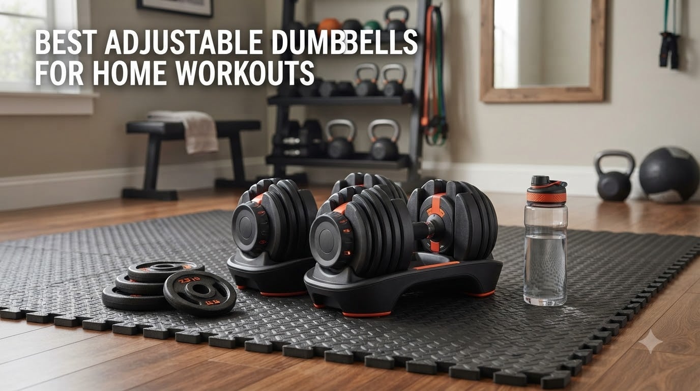 Best Adjustable Dumbbells for Home Workouts