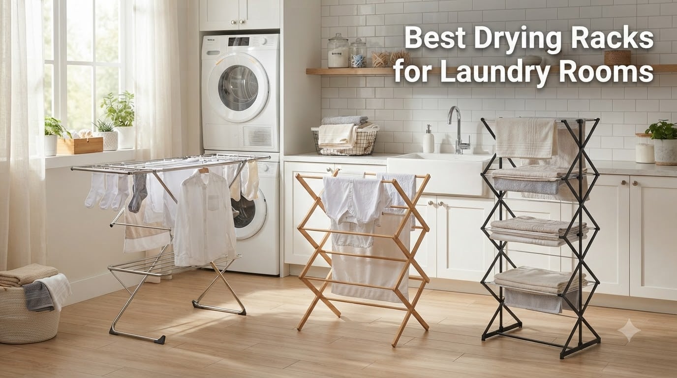 Best Drying Racks for Laundry Rooms