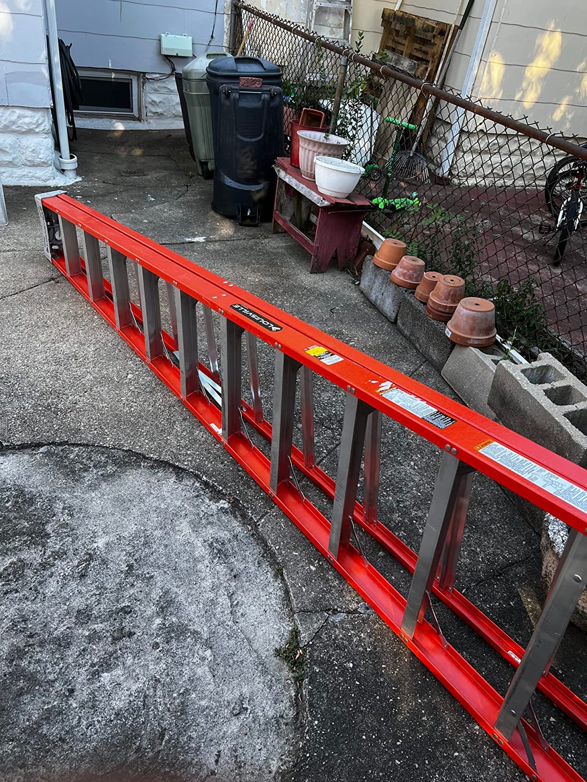 Louisville Ladder 6 ft Fiberglass Step Ladder, FS1506, Type IA, 300 lbs customer photo 1
