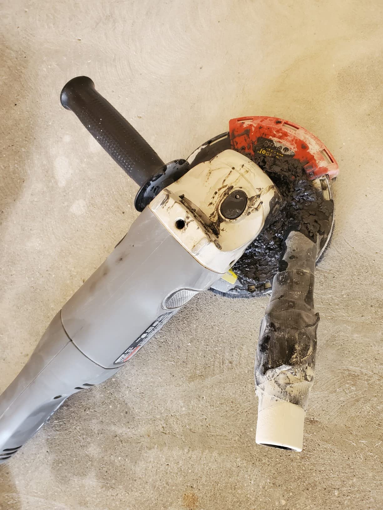 PORTER-CABLE Angle Grinder Tool, 4-1/2-Inch, 7.5-Amp (PC750AG) customer photo 2