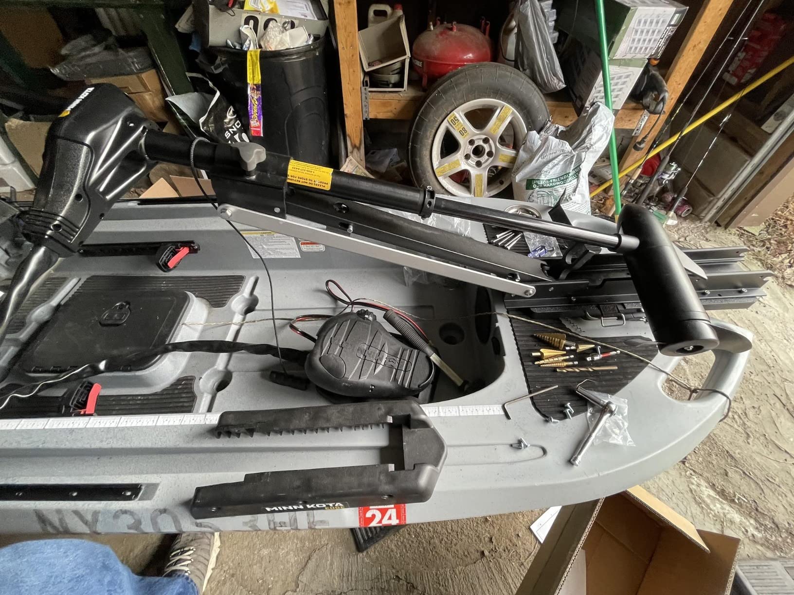 Minn Kota Edge Bow-Mount Electric Trolling Motor with Foot Pedal Control – 45 Lb. Thrust, 45 In. Shaft, Freshwater customer photo 2