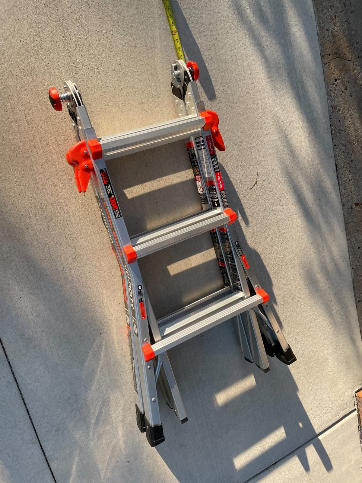 Little Giant Velocity, Aluminum Ladder, 18 ft Reach, 15417-001 customer photo 2
