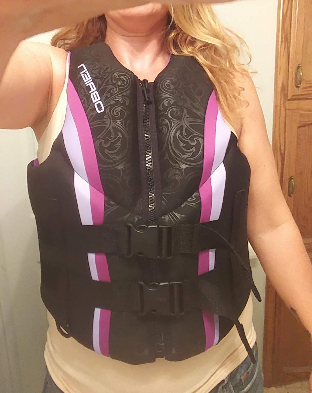 O'Brien Impulse Women's Life Jacket, US Coast Guard Approved, Great for Any Water Sports - Boating, Skiing, Surfing, PWC customer photo 2