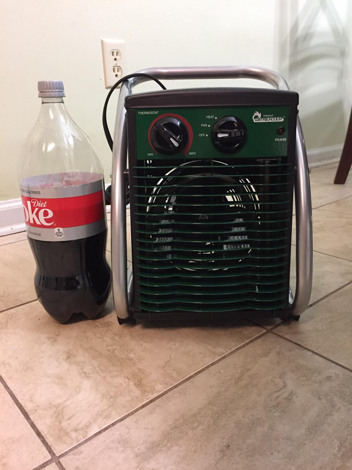 DR. INFRARED HEATER DR218-1500W Greenhouse Garage Workshop Infrared Heater, 1500-watt customer photo 1
