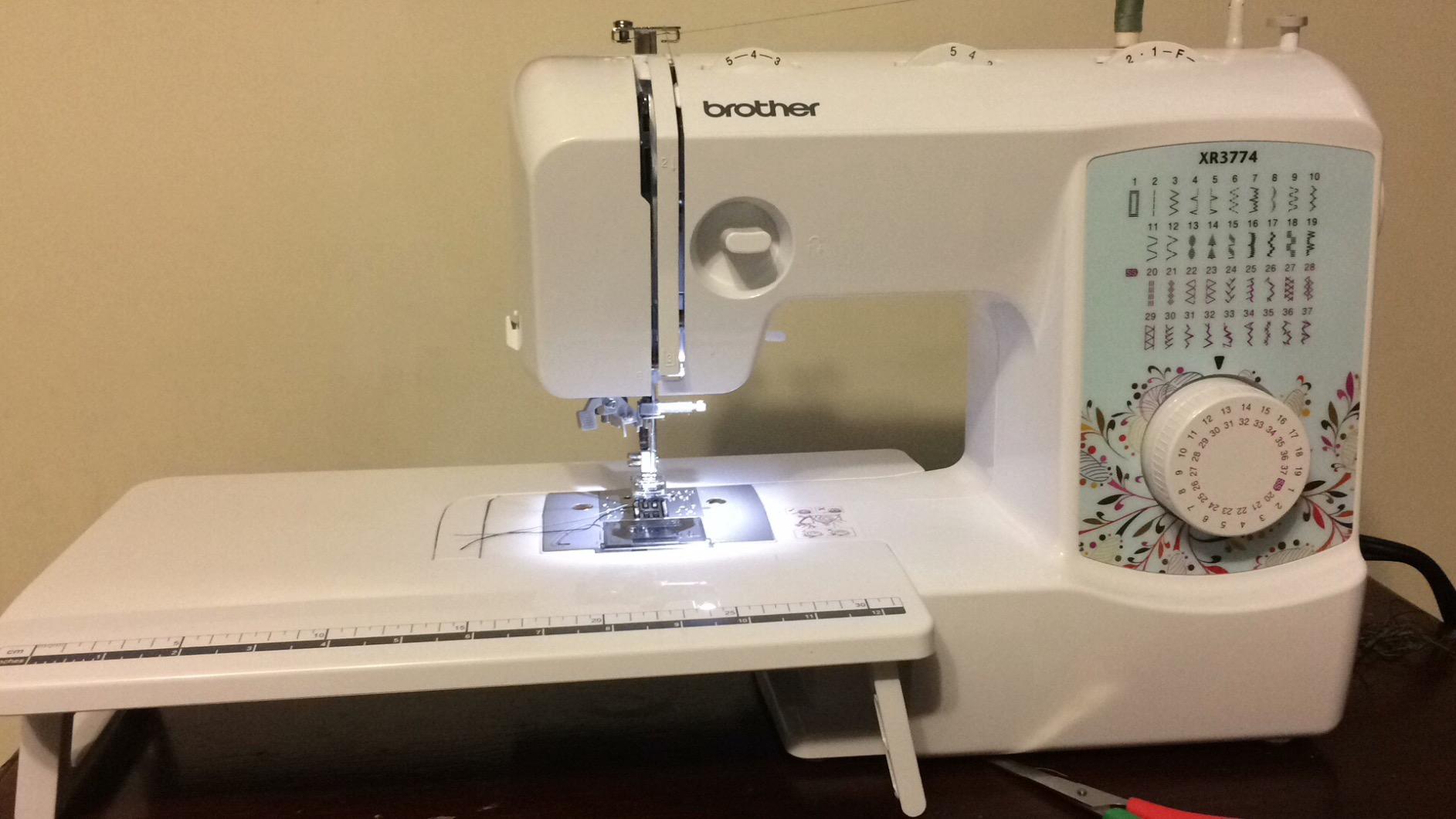 Brother XR3774 Sewing and Quilting Machine 37 Stitches | 37 Built-in Stitches, Wide Table, 8 Included Sewing Feet customer photo 2