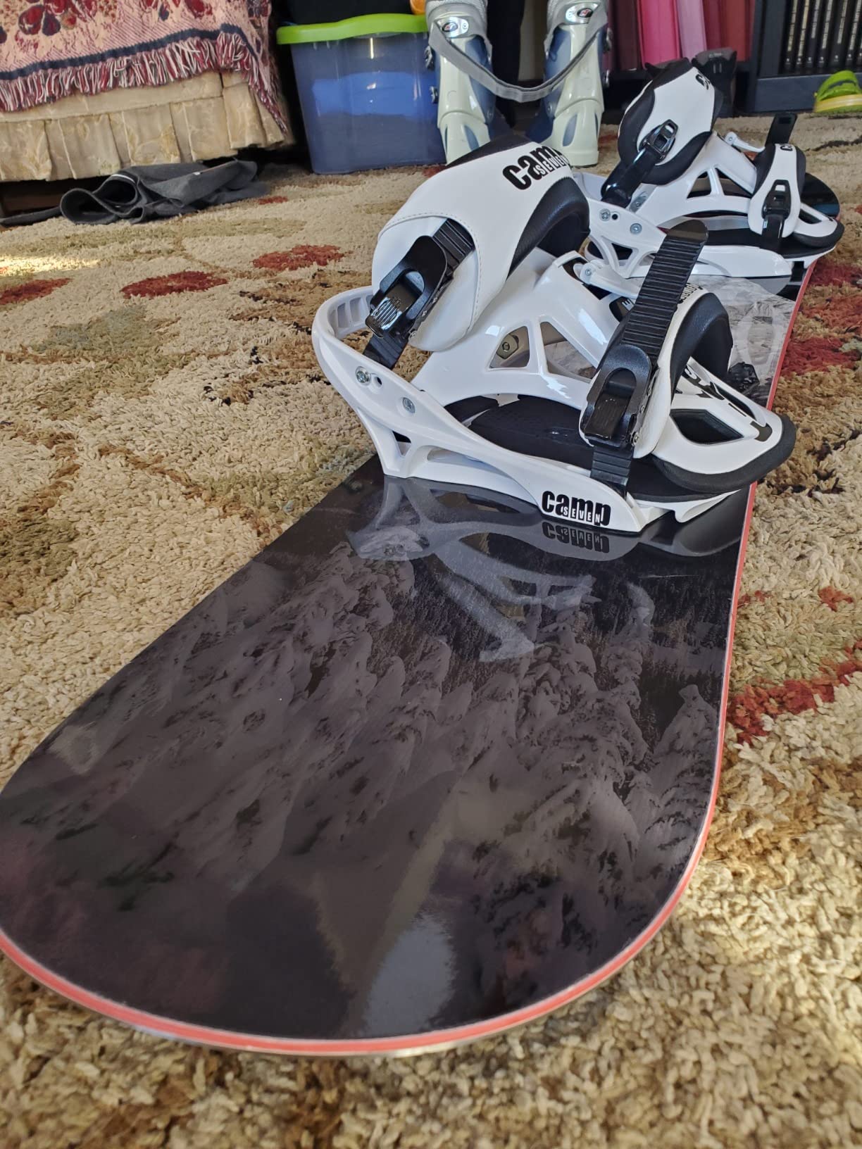 System MTN Snowboard with Summit Bindings Men's Snowboard Package… customer photo 2