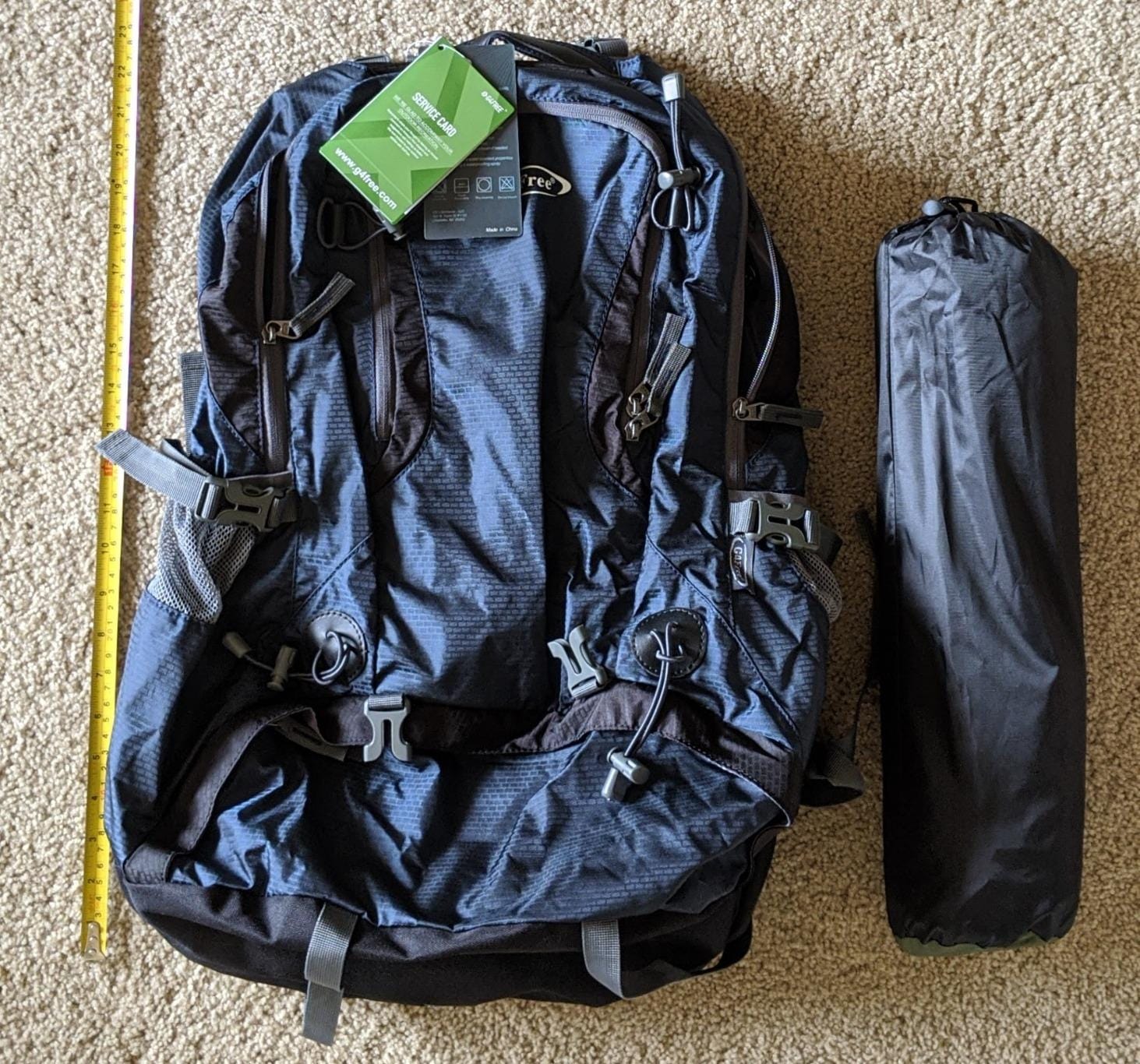 G4Free 50L Hiking Backpack Waterproof Daypack Outdoor Camping Climbing Backpack with Rain Cover for Men Women customer photo 1