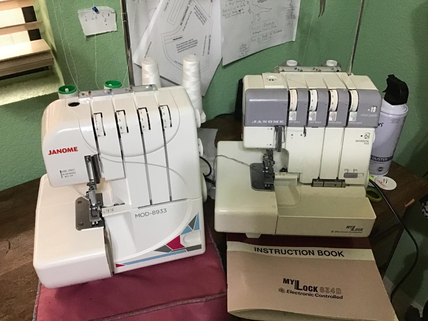 Janome MOD-8933 Serger with Lay-In Threading, 3 and 4 Thread Convertible with Differential Feed customer photo 2