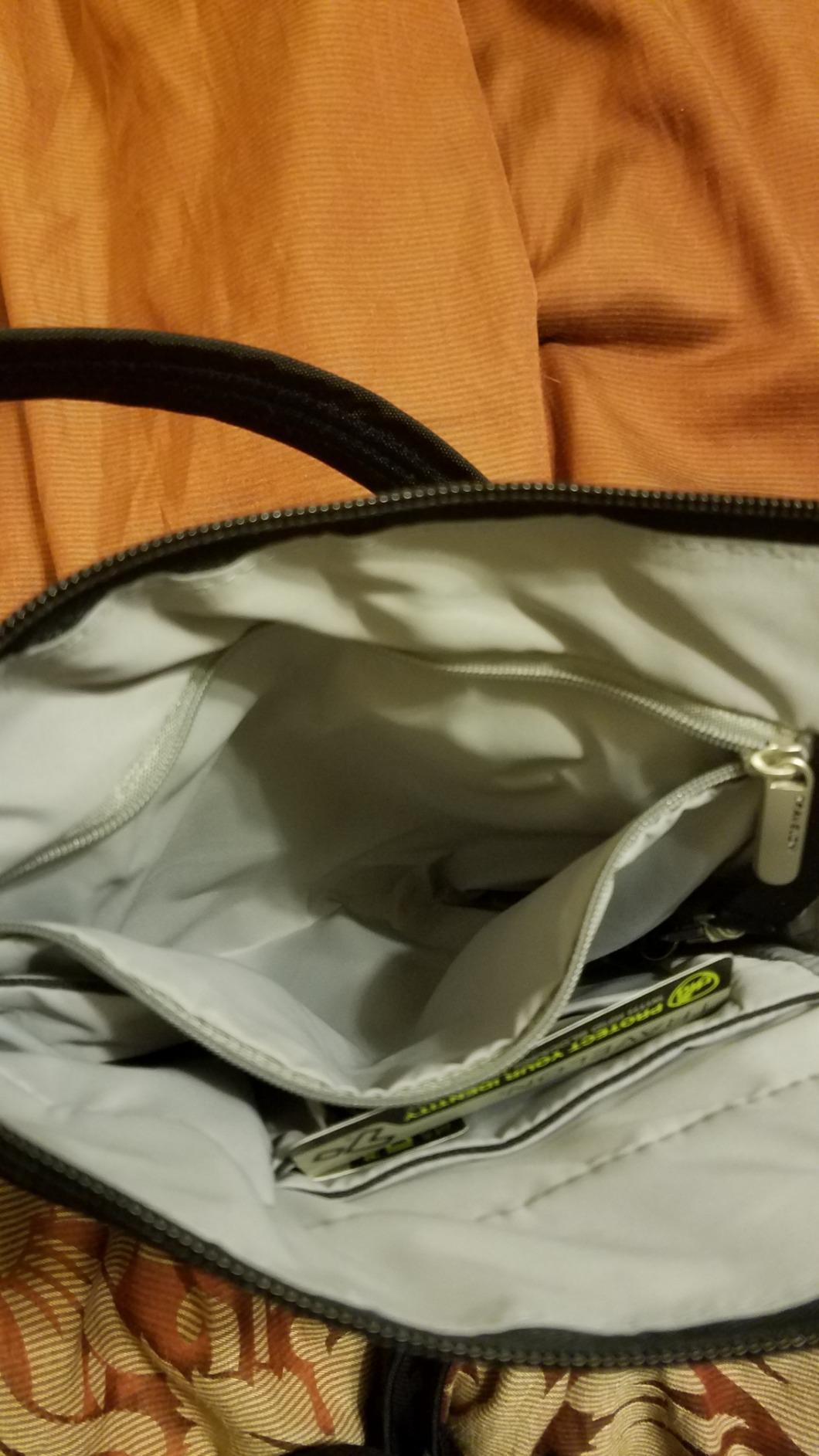 Travelon Anti-theft Classic Slim Double Zip Crossbody customer photo 1