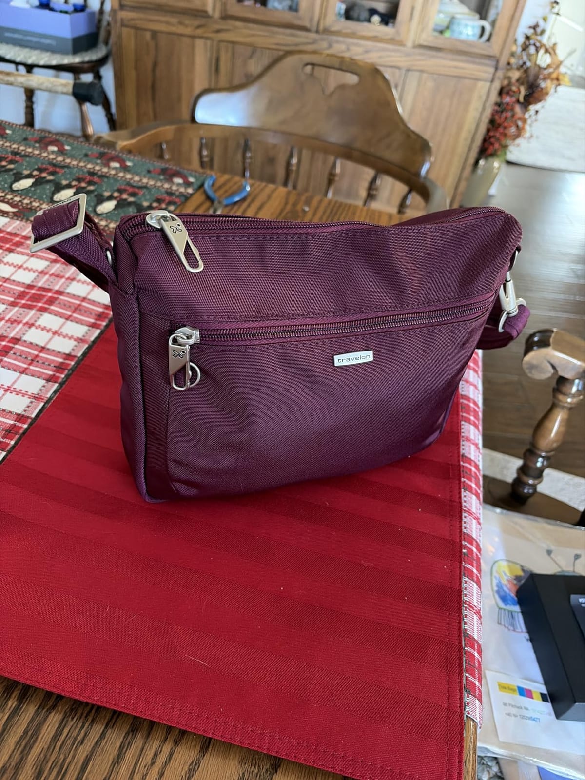 Travelon Anti-Theft Classic Small East/West Crossbody customer photo 1