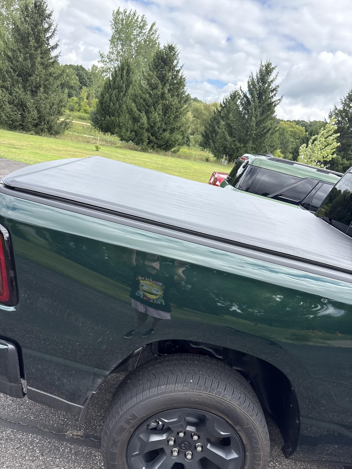 Tyger Auto T1 Soft Roll-up Truck Bed Tonneau Cover Compatible with 2009-2018 Dodge Ram 1500; 2010-2026 2500 3500; 2019-2024 Classic | 6'4