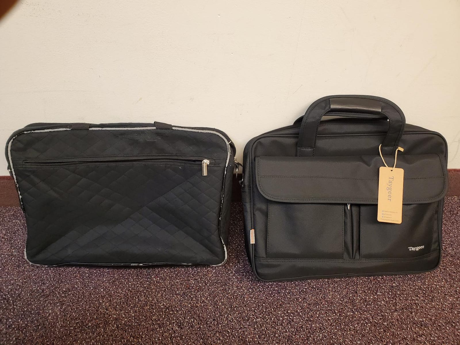 Taygeer Laptop Bag 15.6 Inch, Business Briefcase Gifts for Men Women, Black customer photo 1