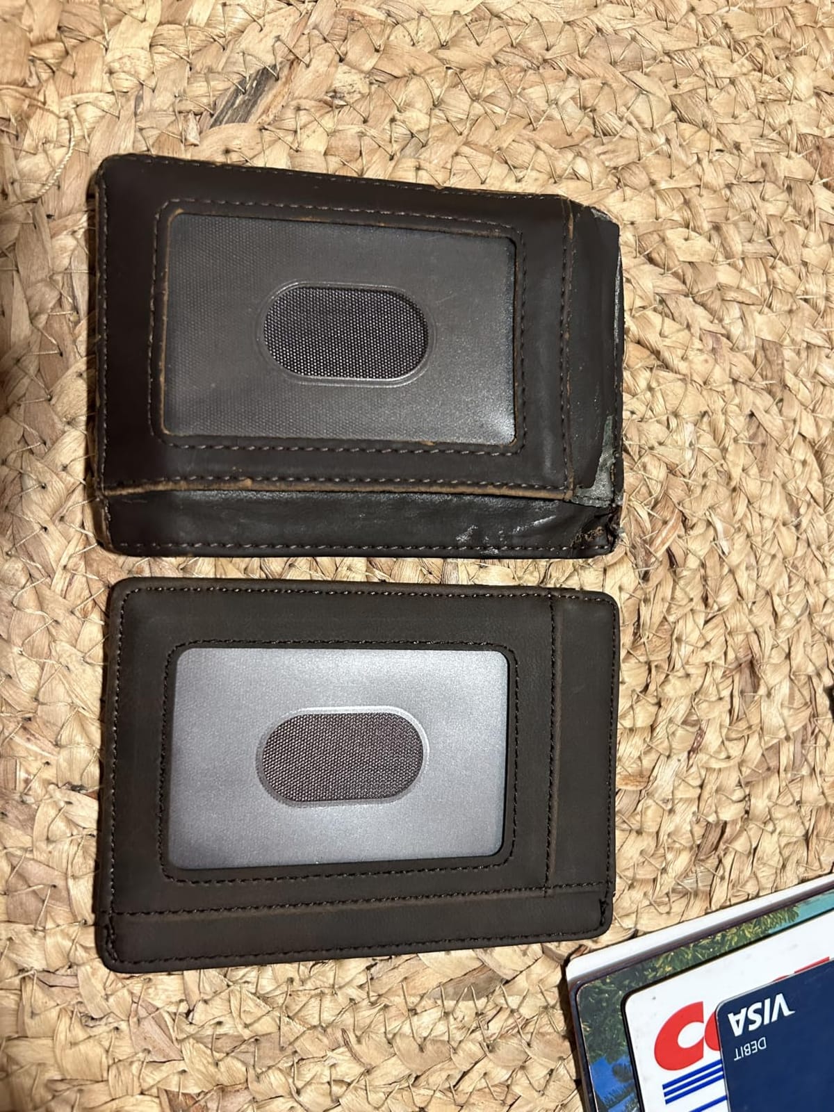 Travelambo Slim Wallet Front Pocket Minimalist Leather RFID Blocking Medium Size customer photo 1