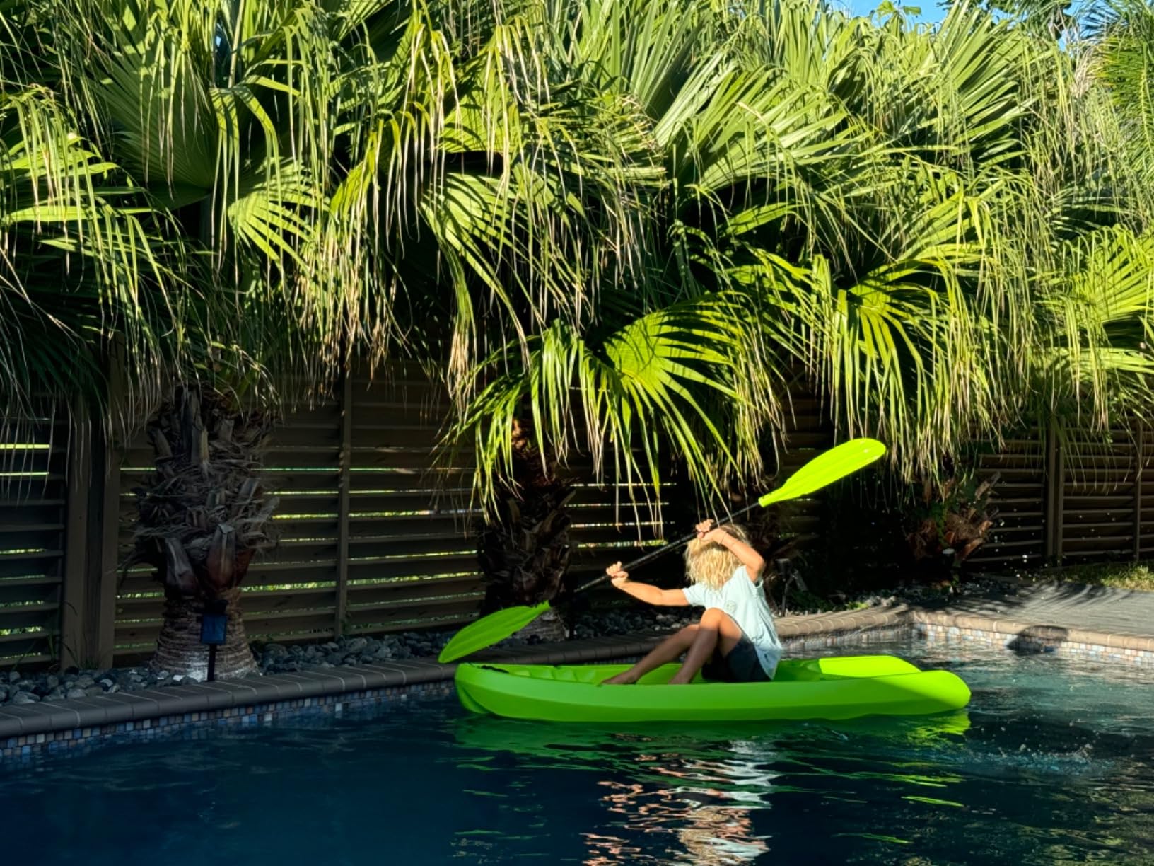 LIFETIME Dash 66 Youth Kayak (Paddle Included), Lime Green customer photo 1