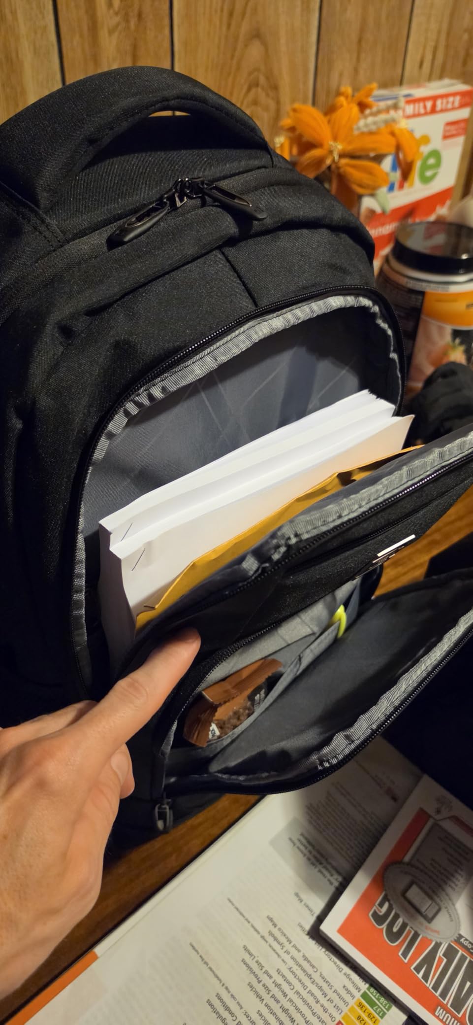 Volher Laptop Backpack,Business Travel Anti Theft Slim College Backpack customer photo 2
