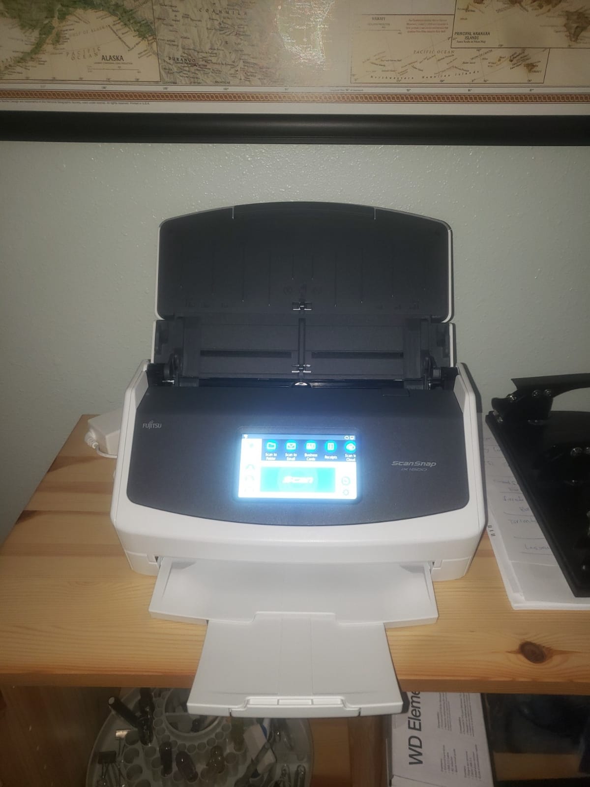 ScanSnap Fujitsu iX1500 Color Duplex Document Scanner with Touch Screen for Mac or PC, White (2018 Release) customer photo 2