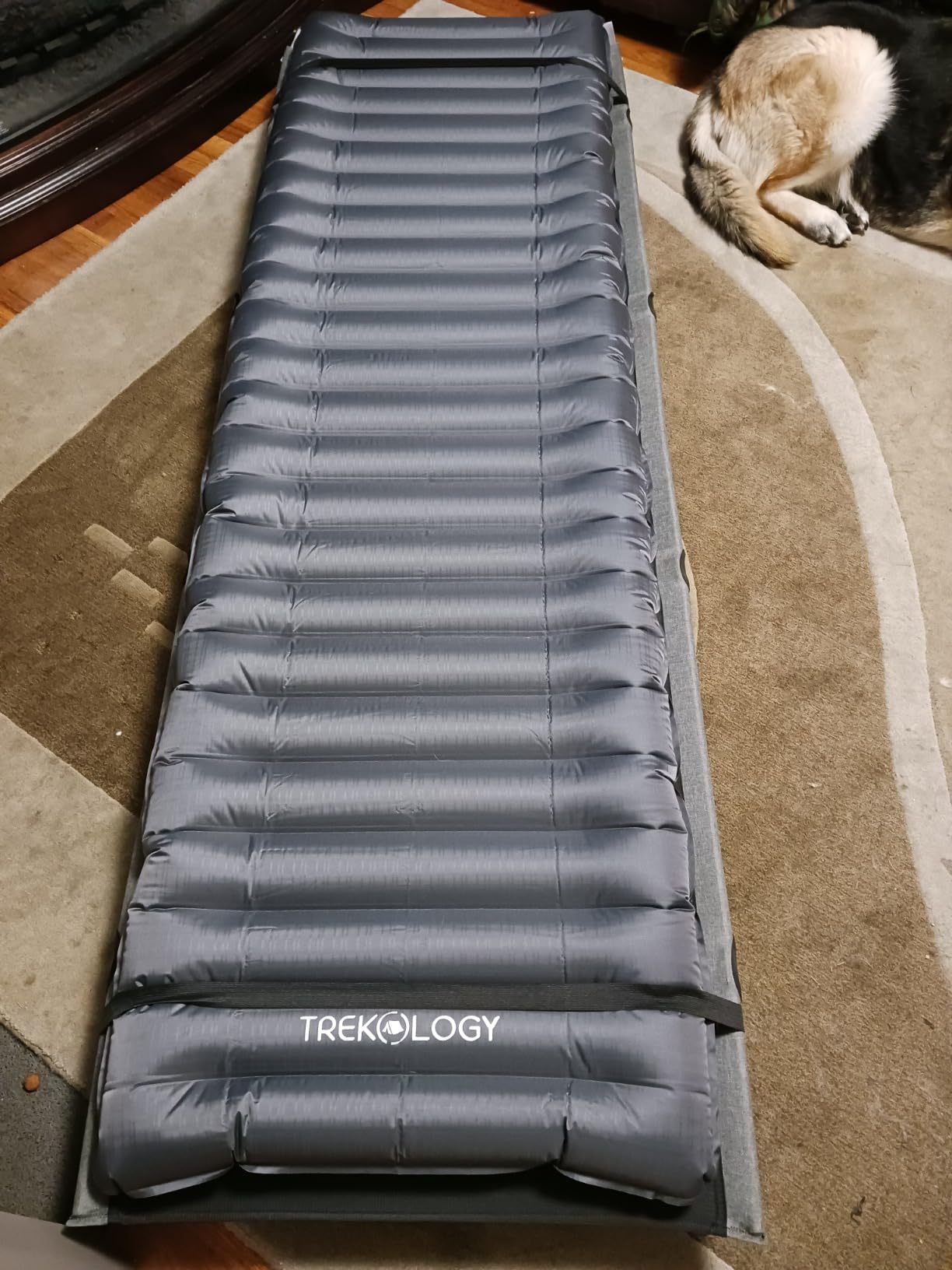 TREKOLOGY Ultralight Backpacking Sleeping Pad, Inflatable Camping Mat customer photo 1