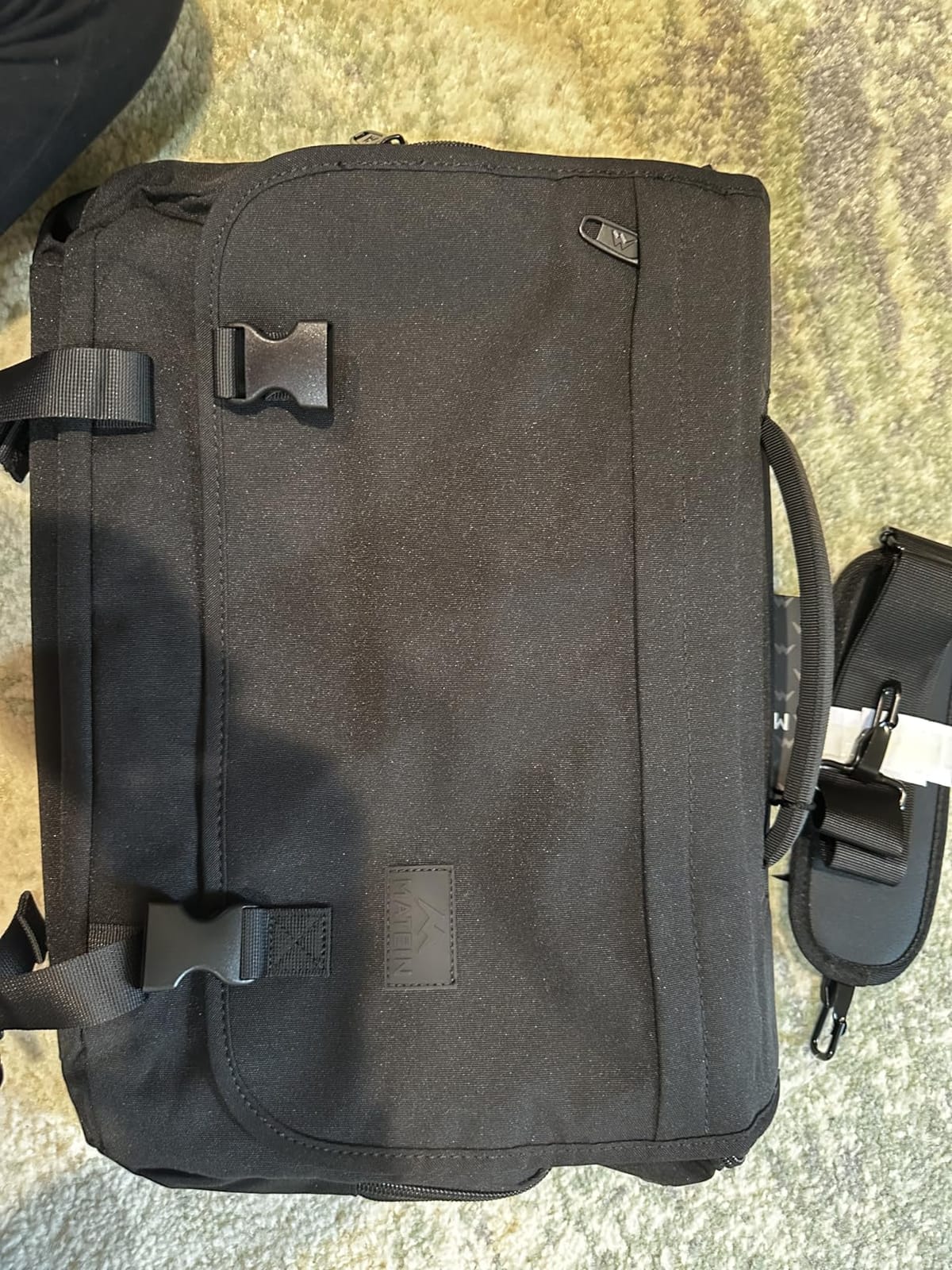 MATEIN Messenger Bag for Men, School Bag Men's Laptop Briefcases for Work customer photo 2