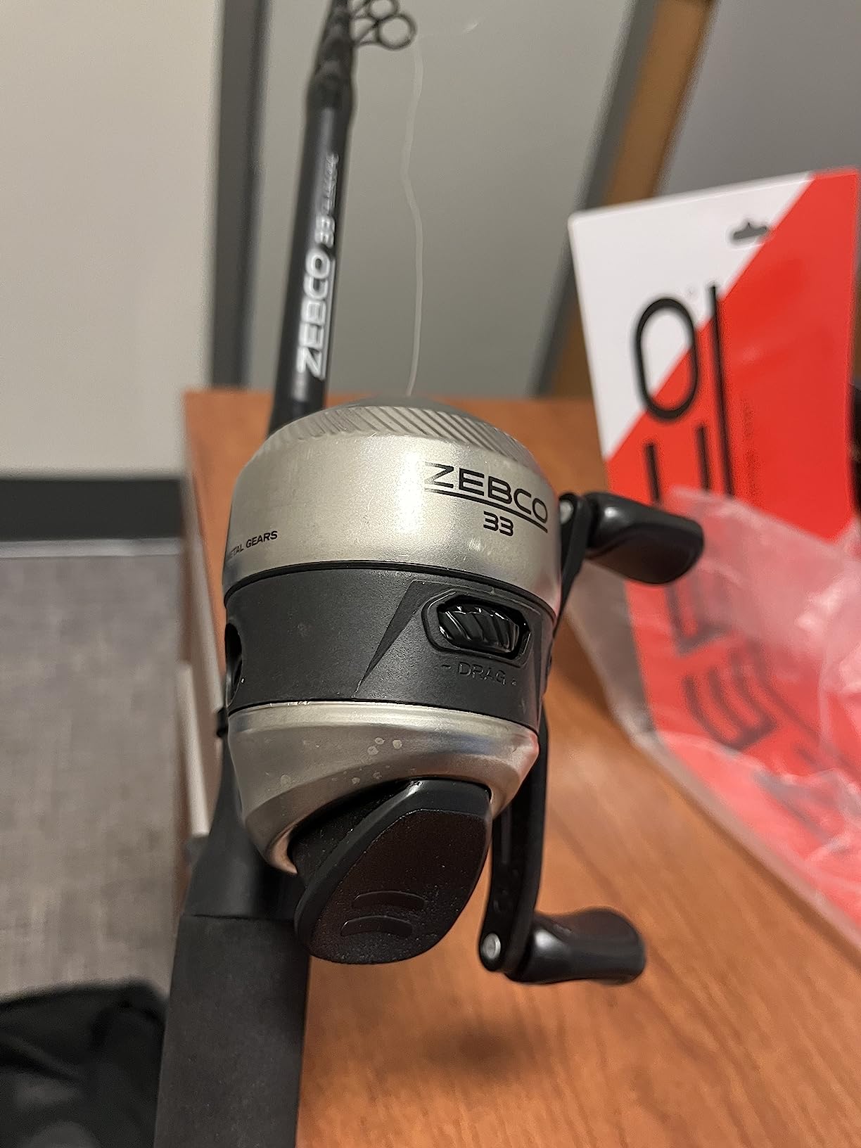 Zebco 33 Spinning Reel and Telescopic Fishing Rod Combo customer photo 2
