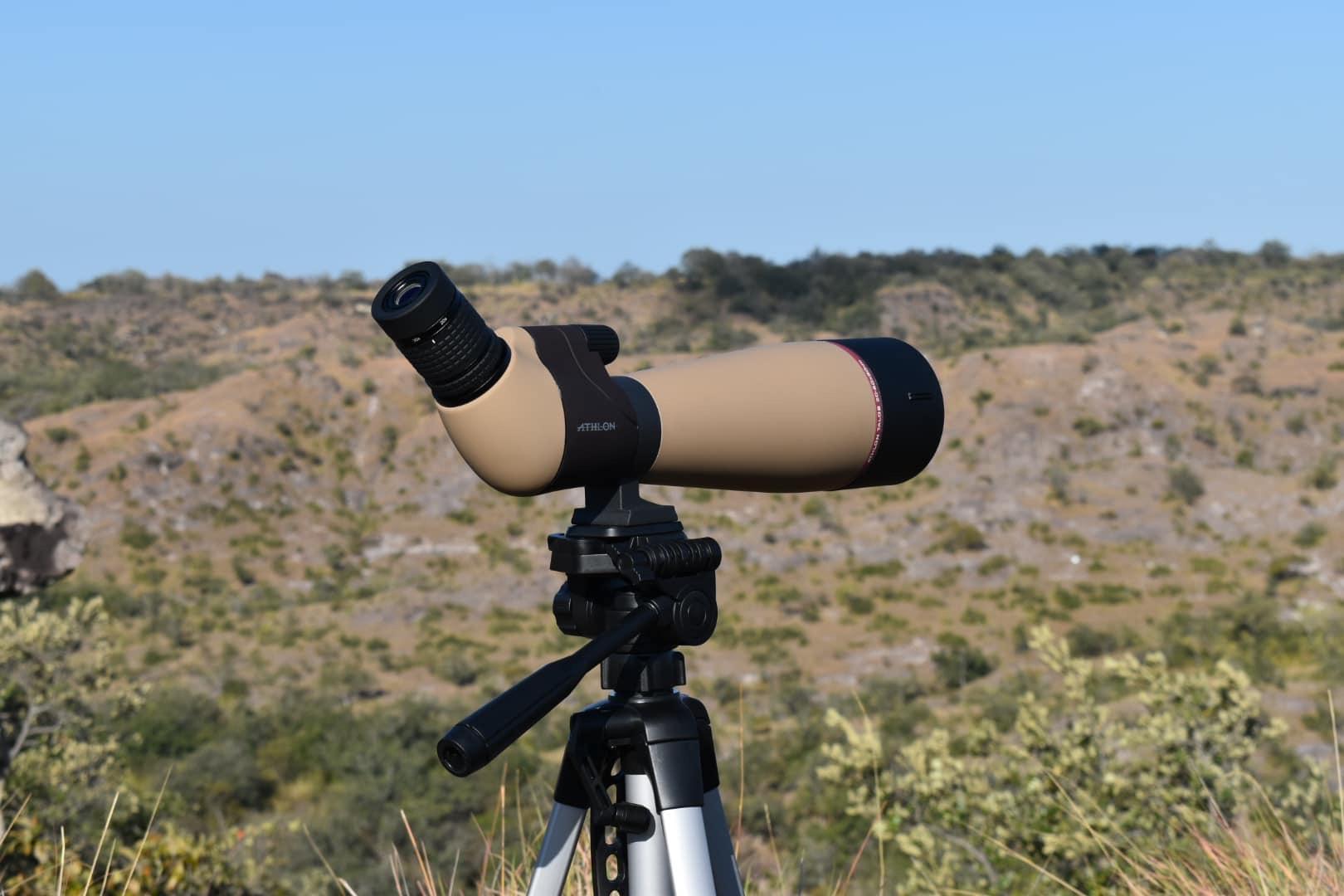 Athlon Optics Talos 20-60x80 Spotting Scope with Tripod and Carrying Case - Angled, Charcoal Grey - 315001G customer photo 1
