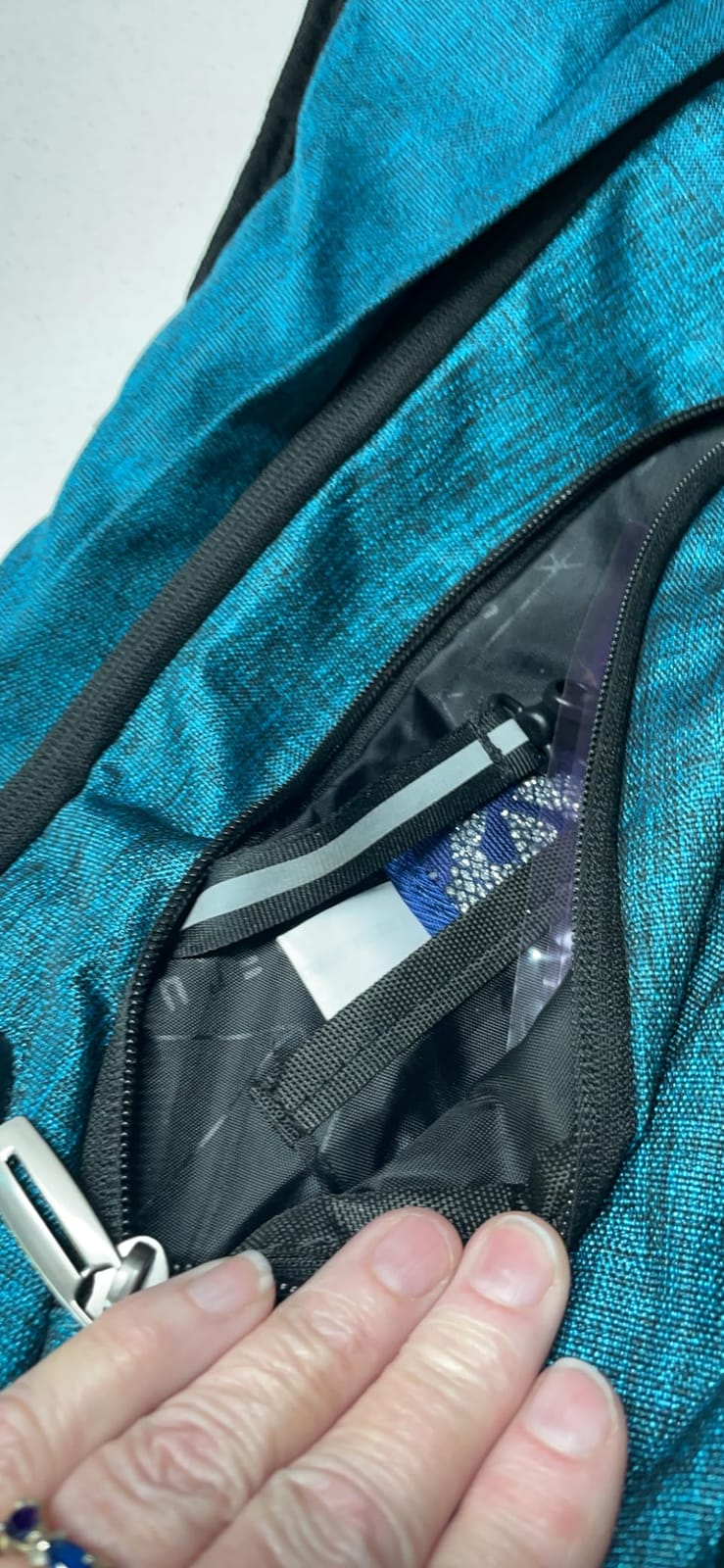 TUDEQU Large Sling Bag for Men,19L Crossbody Backpack with 8 Pocket,Gym,EDC customer photo 2