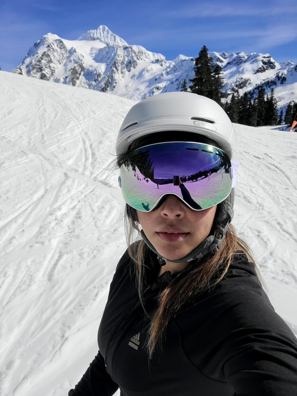 EXP VISION Snowboard Ski Goggles Men Women Youth, Anti Fog OTG Winter Snow Goggles Spherical Detachable Lens customer photo 1