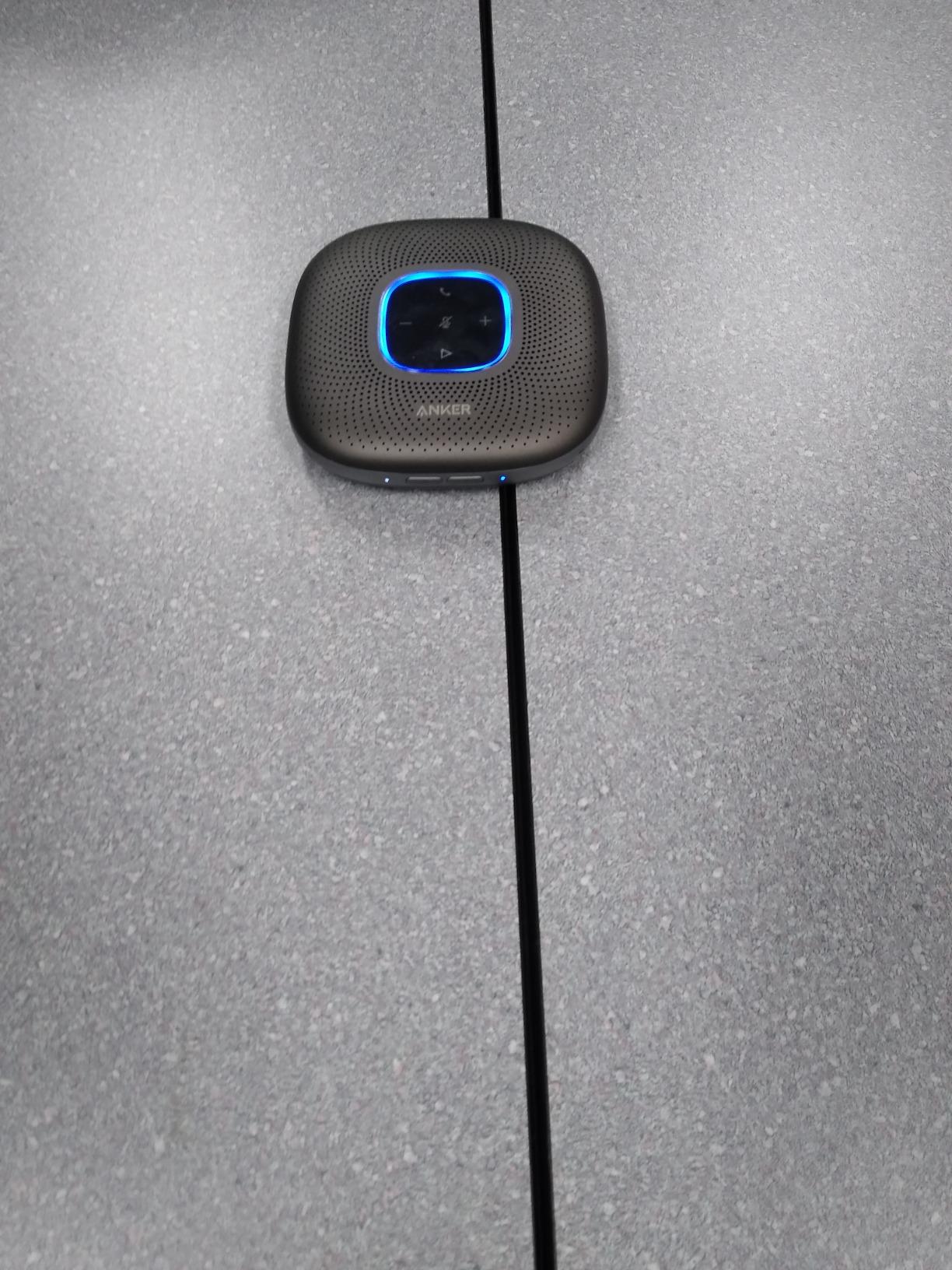 Anker PowerConf Speakerphone, Zoom Certified Conference Speaker with 6 Mics customer photo 2
